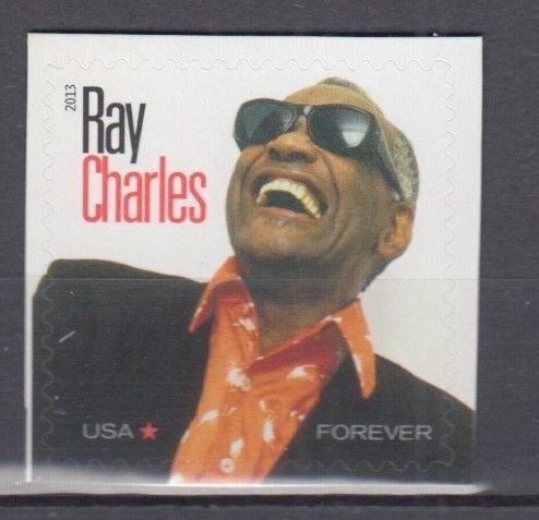 ​USA Sc#4807 Ray Charles forever stamp  MNH