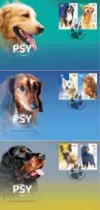 Poland 2022 FDC Stamps Dogs