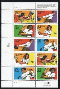 ALLY'S STAMPS US Scott #2961-5 32c Recreational Sports [10] MNH F/VF [FP-66]