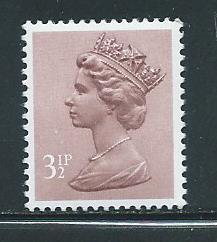 Great Britain MH40 s.g. X931 3 1/2p Machin MNH