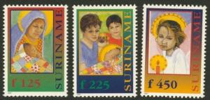 Surinam 1118-21 MNH Christmas, Children, Madonna & Child