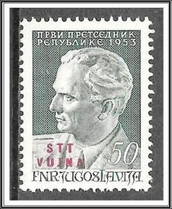 Trieste Zone B #83 Marshal Tito MNH