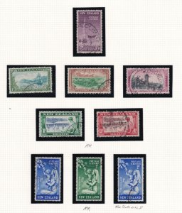 NEW ZEALAND VARIOUS USED ISSUES COLLECTED FOR CANCELS TOWNS/CITIES ETC