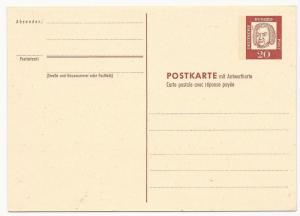 Germany Michel #P78 Unused Postal Card