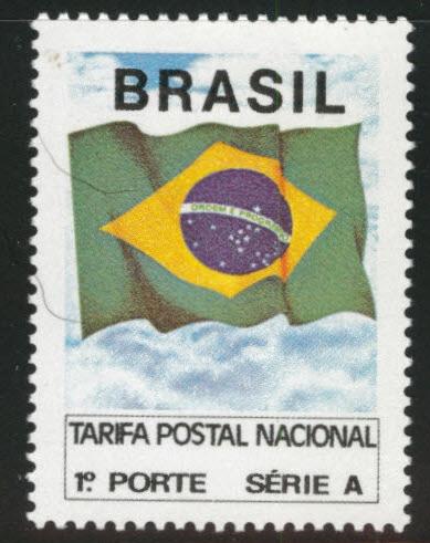 Brazil Scott 2320 MH*  Flag stamp