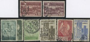 Portugal #587-594 Used Single (Complete Set)