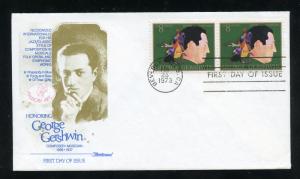 US 1484 American Art - Gershwin UA Fleetwood FDC