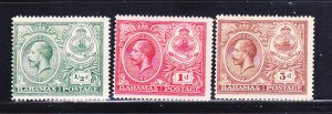 Bahamas 65-66, 68 MH King George V