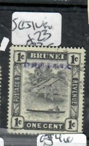 BRUNEI JAPANESE OCCUPATION 1C   SG J1    VFU    P0502H