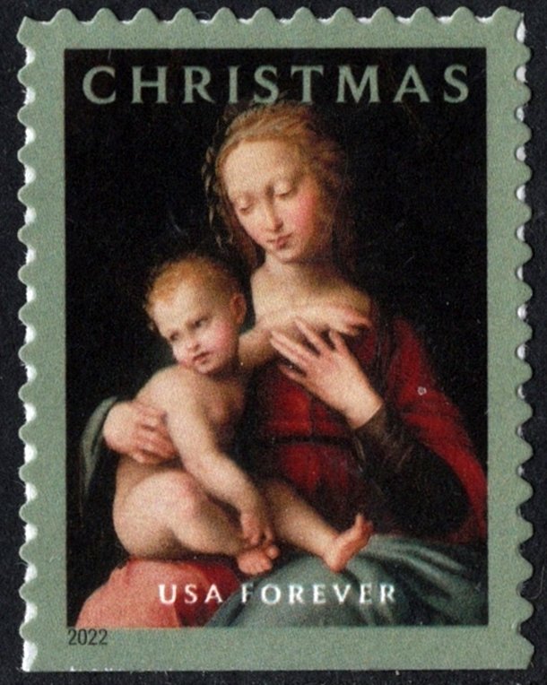 SC#5721 (Forever) Virgin and Child Booklet Single (2022) SA