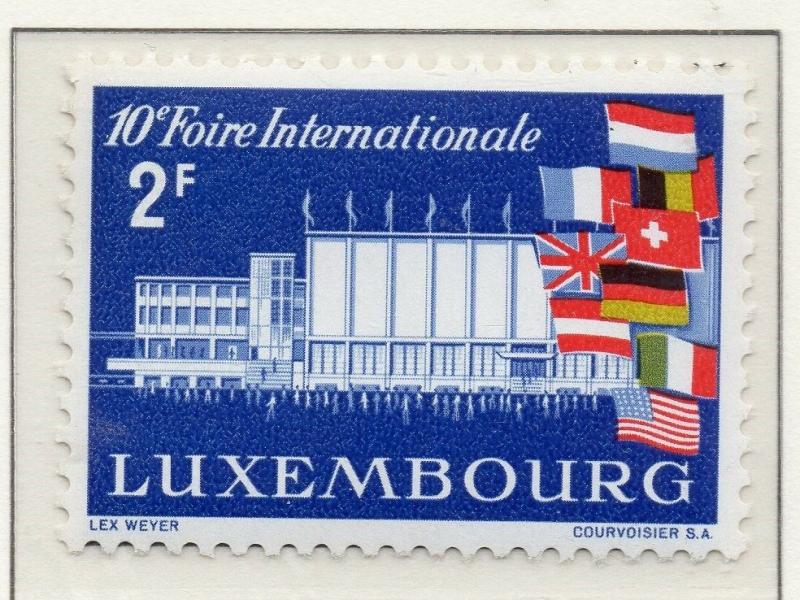 Luxemburg 1957-58 Early Issue Fine Mint Unmounted 2f. 301246