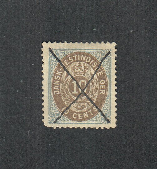 Danish West Indies Scott #10 Used