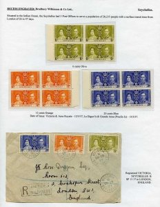 Seychelles 1937 Coronation Page