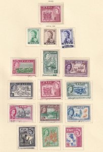 FIJI # 147-162 VF-MLH AND USED QE11 ISSUES TO ONE POUND PLUS EXTRAS CV $120+