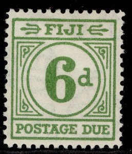 FIJI GVI SG D16, 6d emerald-green, M MINT. Cat £25.