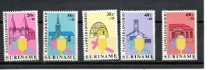 Surinam B256-B260 MNH