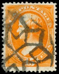 momen: US Stamps #163 Used NYFM Cancel VF