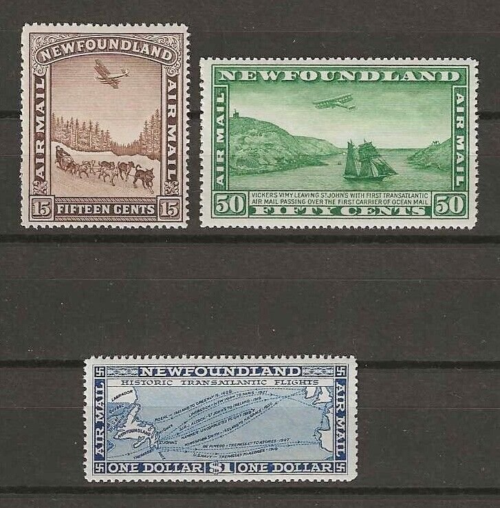 NEWFOUNDLAND 1931 SG 192/194 MNH