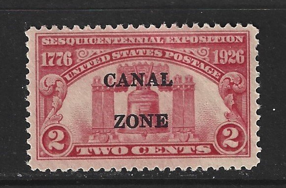 Canal Zone Scott #96 Mint 2c Overprint 2019 CV $4.50