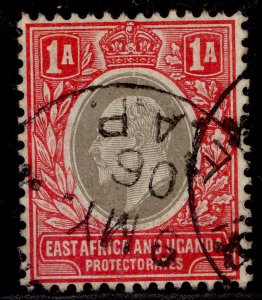 BRITISH EAST AFRICA QV SG18, 4r ultramarine, FINE USED. CDS