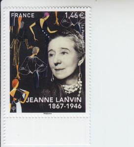 2017 France Jeanne Lanvin (Scott 5306) MNH