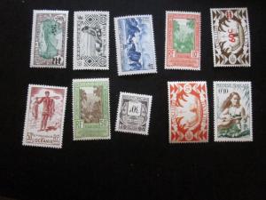 French Polynesia Lot #18 Mint Hinged- (X9) I Combine Shipping 