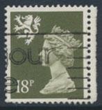 GB Scotland SG S59 SC# SMH34 Used Machin 18p  see details