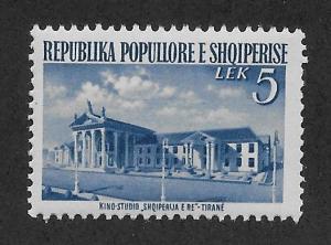 ALBANIA SC# 495 FVF/MOG 1953
