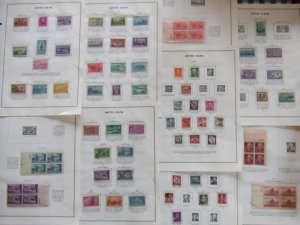 USA 1950-54 collection