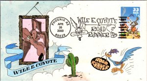 #3391 Wile Coyote - Roadrunner Montgomery FDC