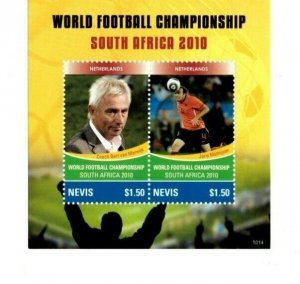 Nevis - 2010 - World Cup Second Round - Souvenir Sheet  - MNH