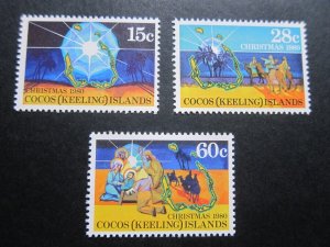 Cocos Island 1980 Sc 53-55 set MNH