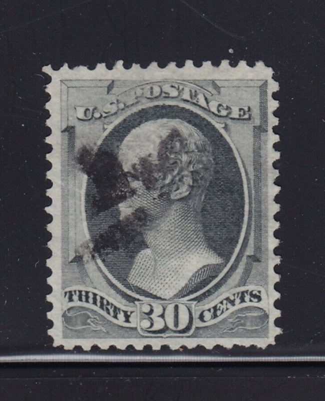 165 VF+ used neat light cancel with nice color cv $ 140 ! see pic !