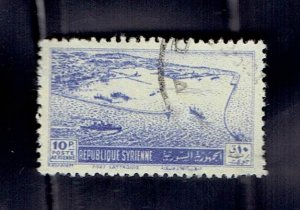 SYRIA SCOTT#C173 1953 10p PORT LATAKIA - USED