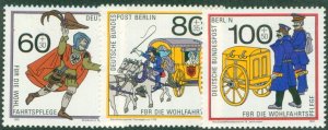 GERMANY BERLIN 9NB272-9NB274 MNH CV $7.00 BIN $3.50