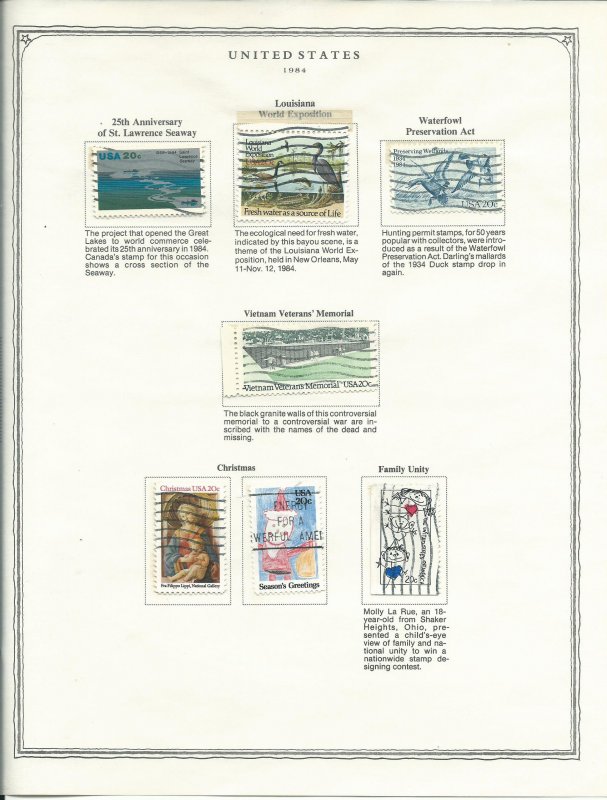 Scott Minuteman Stamp Album For United States Stamps With Stamps