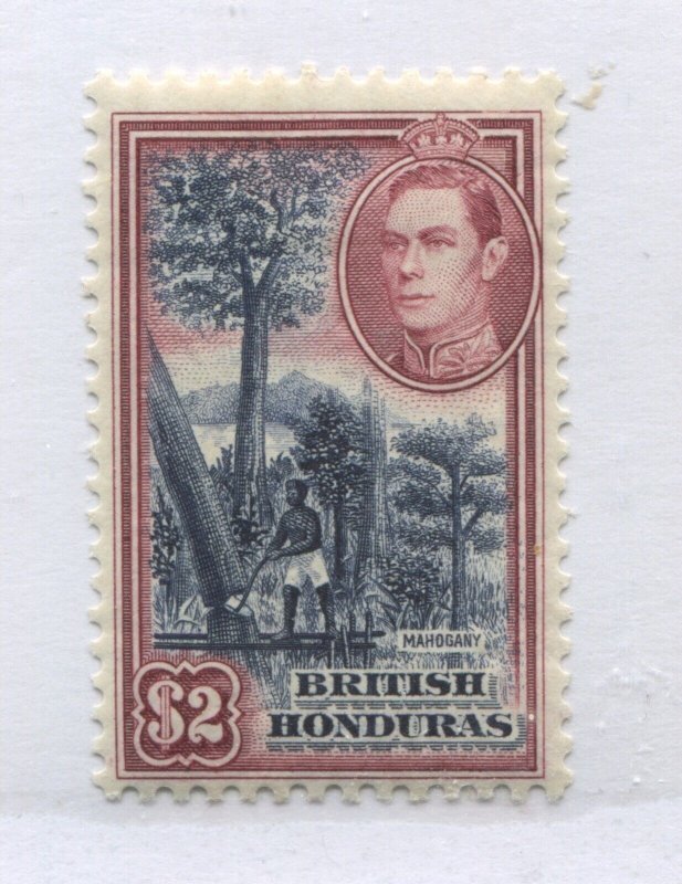 British Honduras KGVI  1938  $2 mint o.g. hinged