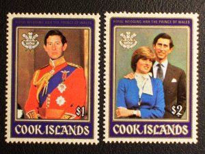 Cook Islands Scott #659-660 mnh