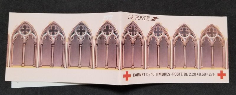 *FREEE SHIP France Red Cross Isenheim 1985 Musical Instrument (booklet) MNH