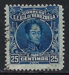 Venezuela 263a VFU BOLIVAR Q84-5