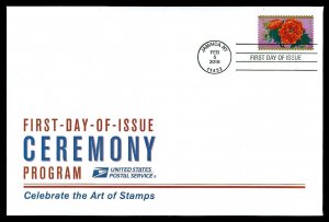 Scott 5057 Forever Chinese New Year First Day Cover with Ceremony Program Insert