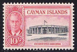 CAYMAN  134 Mint barely visible hinge mark  - SG 147