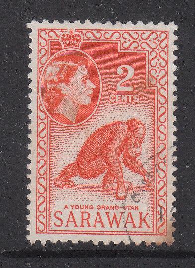 Malaya Sarawak 1955 Sc 198 2c Used
