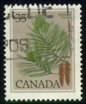 Canada #721 White Pine, used (0.20)