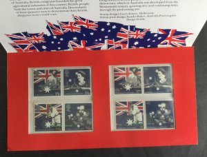 1988 UK Australia Bicentenary Issue 1788-1988 8 stamps in pack. MNH
