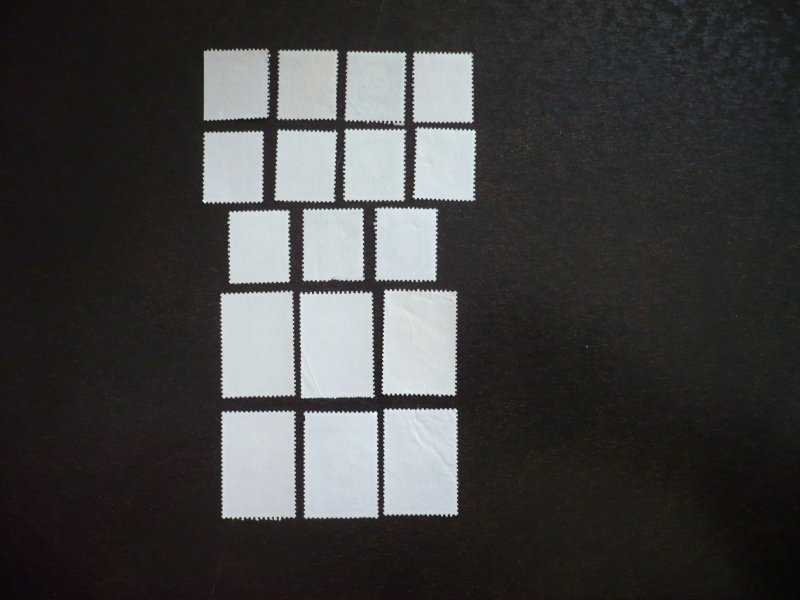 Stamps - Netherlands - Scott# 460-473 - Used Part Set of 17 Stamps