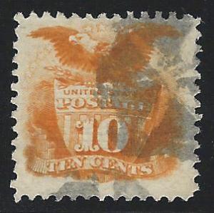 Scott 116, Used, 1869 Issue