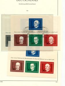 Germany 1962/1969 Collection on 23 pages VF NH