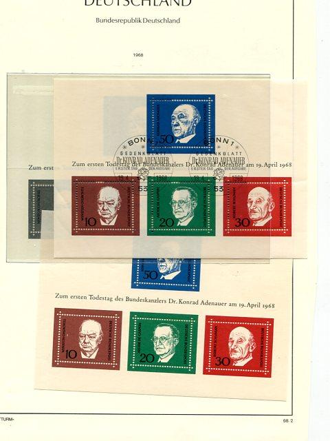 Germany 1962/1969 Collection on 23 pages VF NH