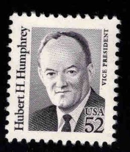 USA Scott 2189 Huber Humphrey stamp No gum not canceled